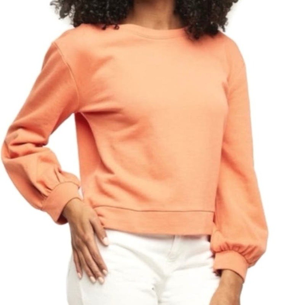 ABLE Sonu Feminine Sweatshirt Soft Rust/Orange - Sz Small